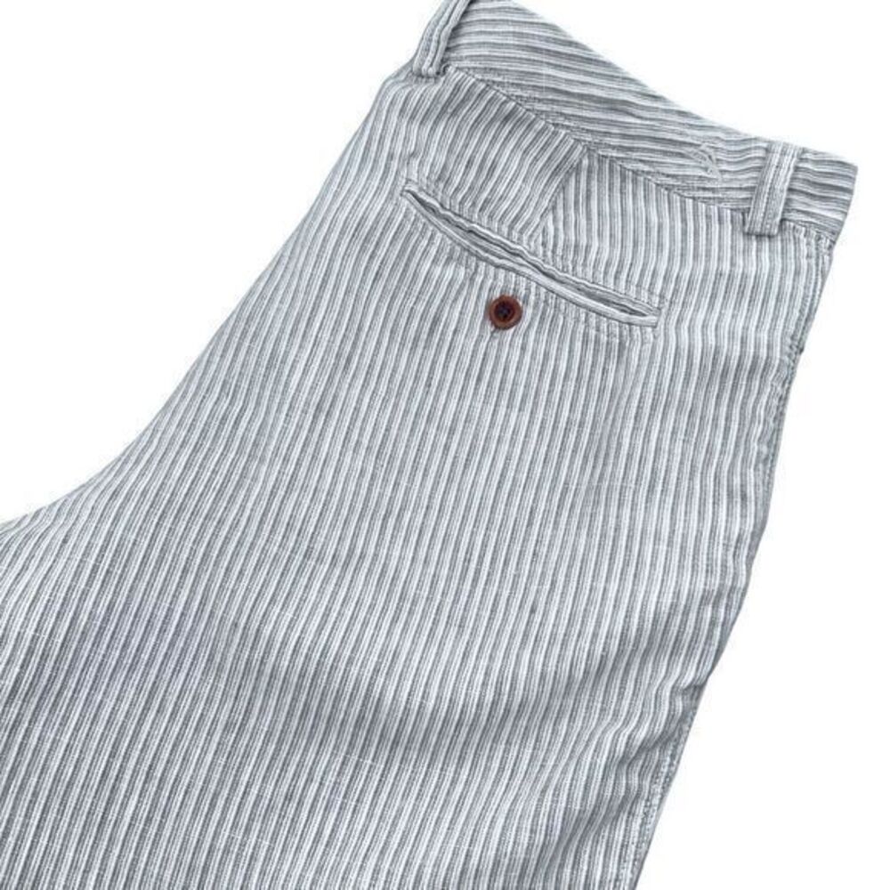 Tommy Bahama Brown Striped Men's Flat Front Shorts